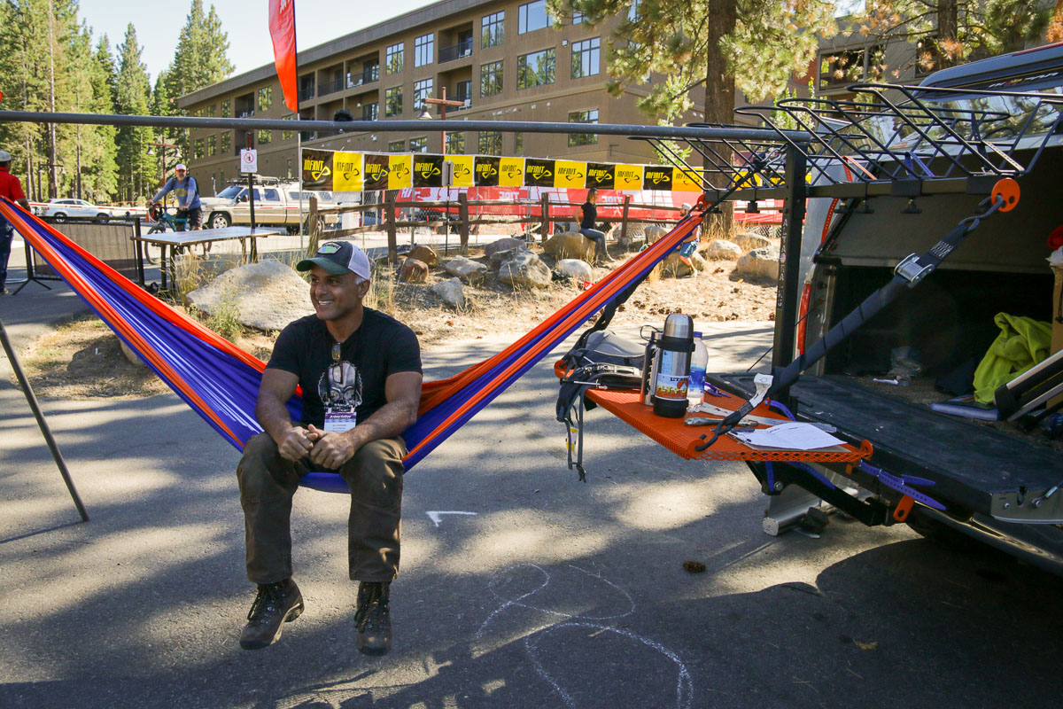 ALTA Racks carry up to 6 bikes, accessories, and may work as a mobile base camp