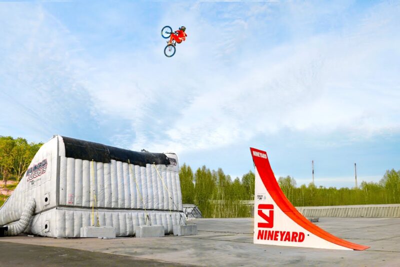 Christian Arehart Lands the First Ever Quadruple Backflip on MTB