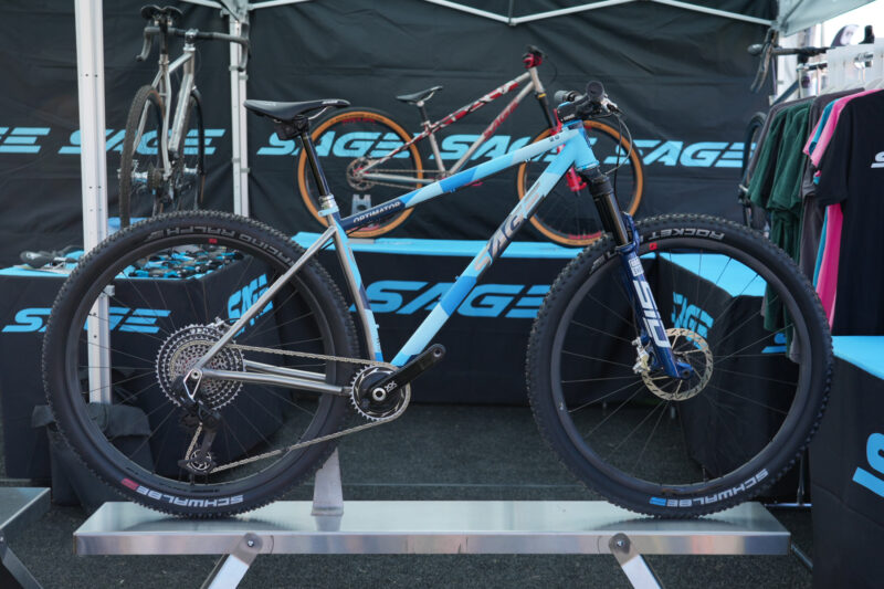 Sage Optimator Ti Hardtail gets Rowdier; Plus New Paint, Bar & Stem