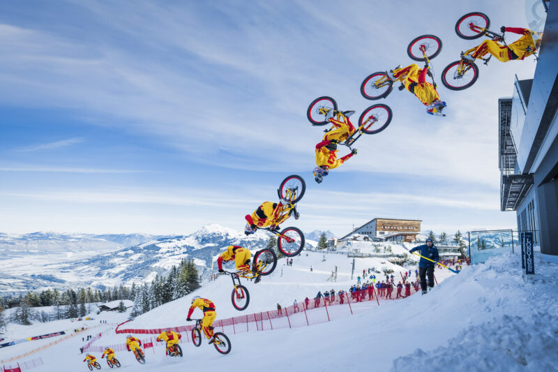 Fabio Wibmer – The Streif, Takes Snow Biking to the Next Level