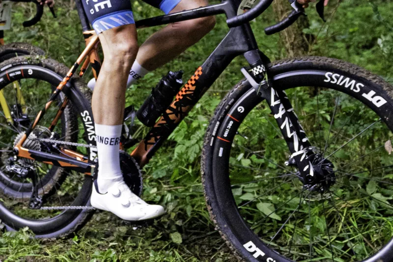 Gravel Suspension Spy Shots: Are DT Swiss & Canyon Collaborating on All-New Gravel Fork?